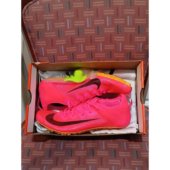 New Men's 8 Wonen's 9.5 Nike Zoom Superfly Elite 2 Sprinting Spikes CD4382-600 - Picture 7 of 9